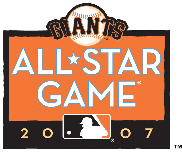 MLB All-Star Game 2007 Alternate Logo v5 iron on transfers for T-shirts
